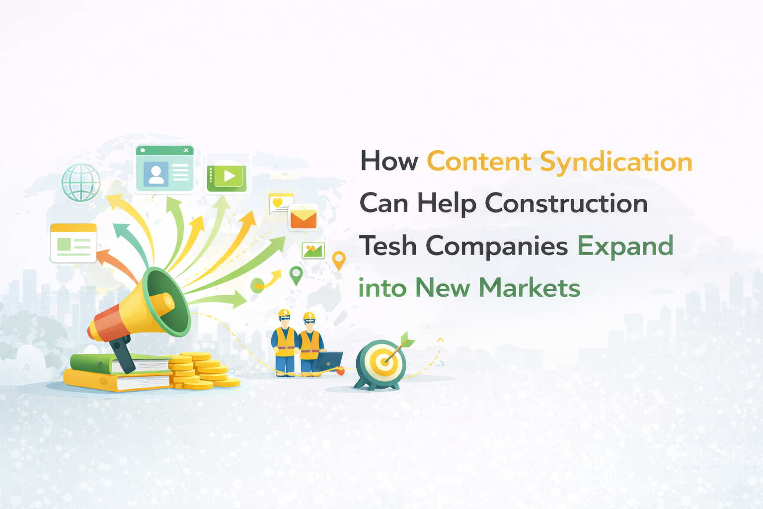 How Content Syndication Can Help Construction Tech Companies Expand into New Markets