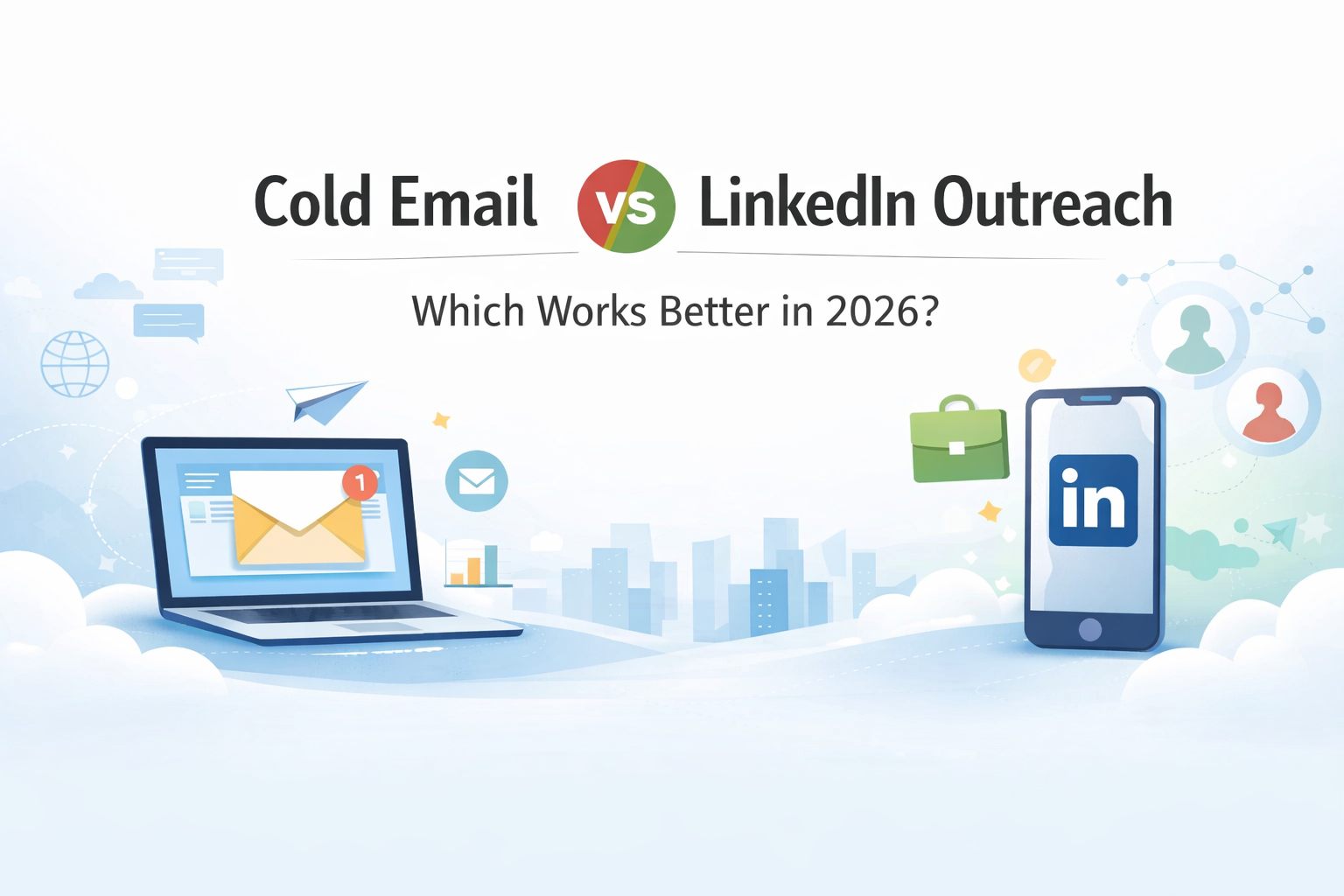 Cold Email vs LinkedIn Outreach: Which Works Better in 2026?