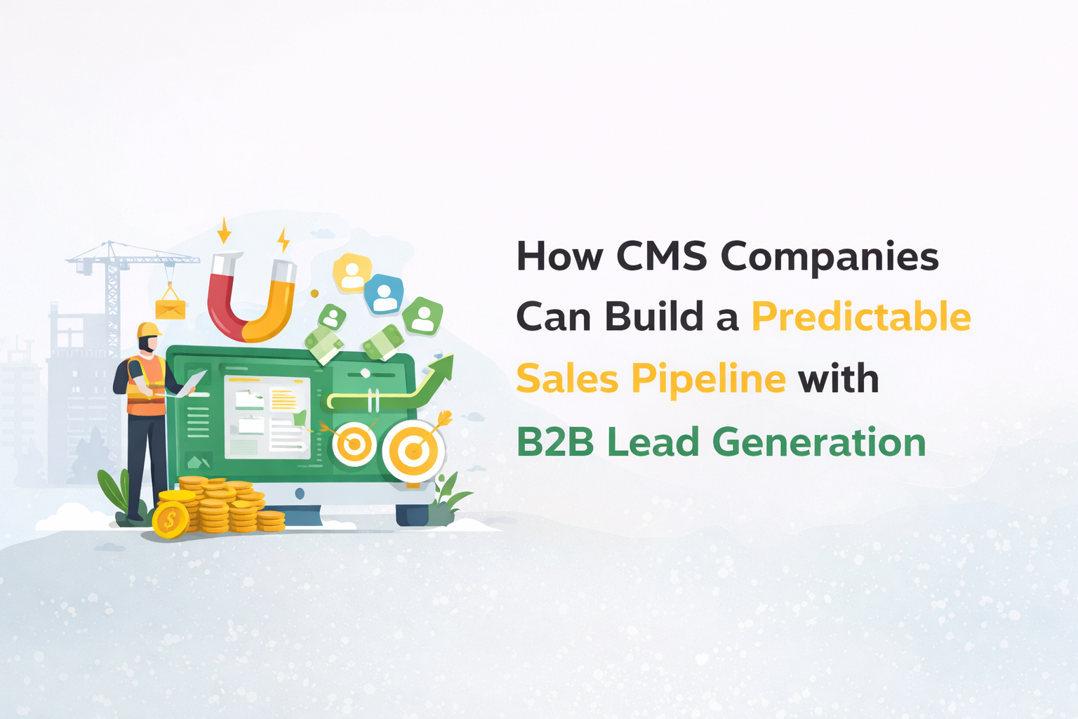 How CMS Companies Can Build a Predictable Sales Pipeline with B2B Lead Generation