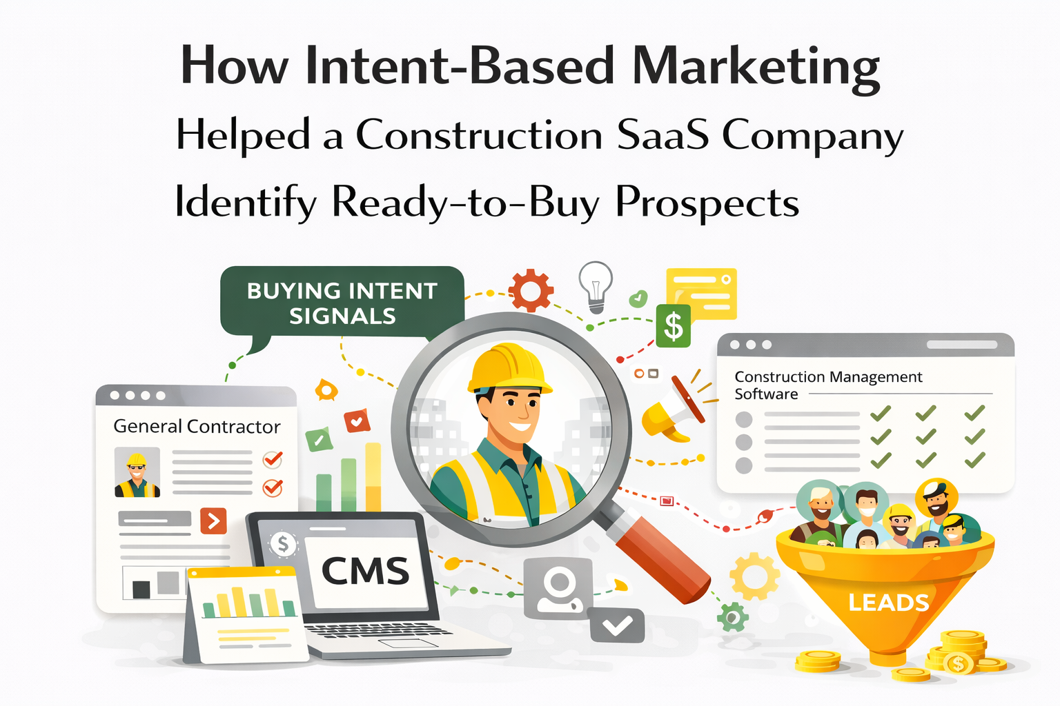 How Intent-Based Marketing Helped a Construction SaaS Company Identify Ready-to-Buy Prospects