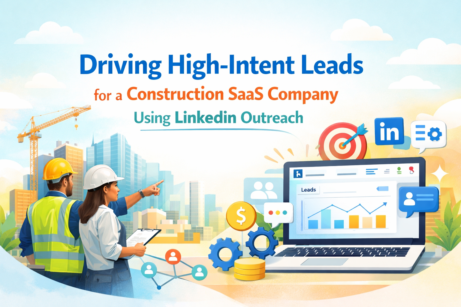 Driving High-Intent Leads for a Construction SaaS Company Using LinkedIn Outreach