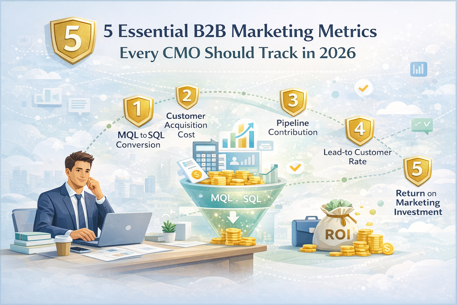 5 B2B Marketing Metrics Every CMO Should Track