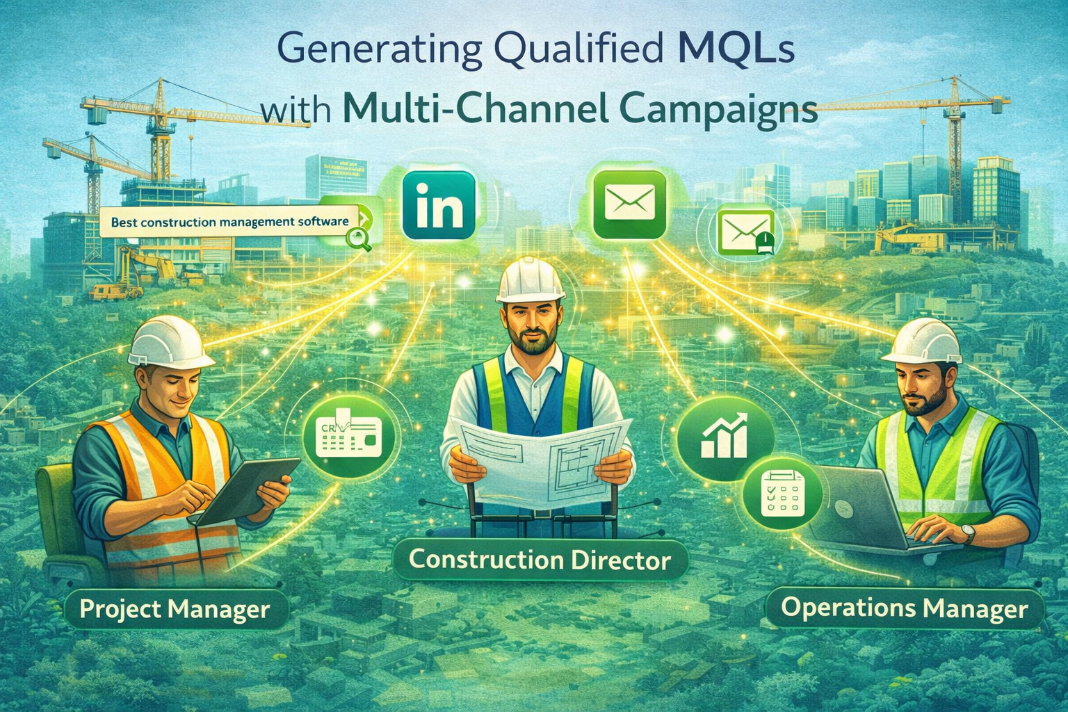 How Construction SaaS Companies Can Generate Qualified MQLs with Multi-Channel Campaigns