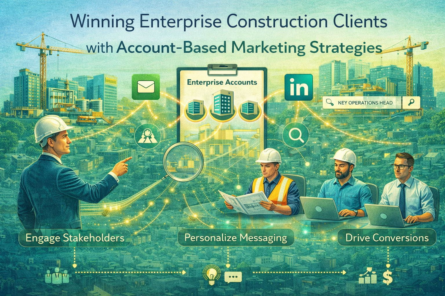 Winning Enterprise Construction Clients with Account-Based Marketing Strategies