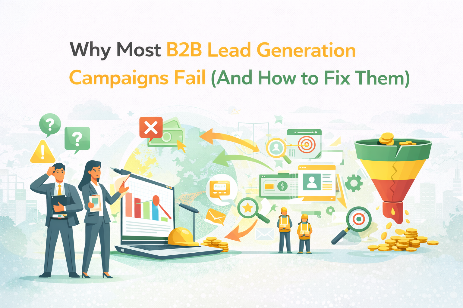 Why Most B2B Lead Generation Campaigns Fail (And How to Fix Them)